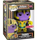 Funko Pop! Marvel: Avengers Endgame - Thanos #909 Black Light (Target Exclusive)