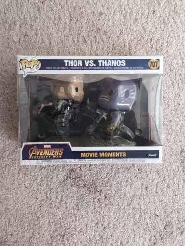 Funko POP! Marvel Avengers Infinity War Movie Moments Thor VS. Thanos 707