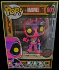 Funko Pop! Marvel Black Light DEADPOOL 801 SE of Target Exclusive