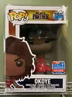 Funko POP! Marvel Black Panther Okoye #385 Convention Exclusive with Protector