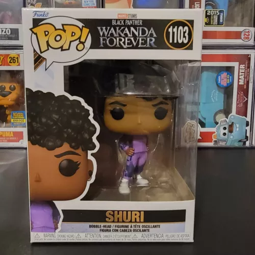 Funko Pop Marvel Black Panther Wakanda Forever Shuri #1103 With Protector