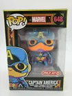 Funko POP! Marvel Blacklight Edition Captain America #648 Target Exclusive