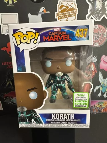 Funko Pop! Marvel: Captain Marvel - Korath - #437 Spring 2019 Exclusive