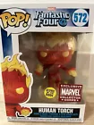 Funko Pop Marvel Collector Corps Fantastic Four HUMAN TORCH #572 NIB