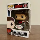 Funko POP! Marvel Collector Corps Figure - ANT-MAN (Unmasked) #87 *Exclusive*