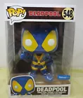 Funko Pop Marvel Comics 10 Inch- Deadpool (X-Men Blue & Yellow) 548 - Walmart Ex