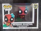 FUNKO POP Marvel Comics #321 MERMAID DEADPOOL Booble-Head Vinyl Figure