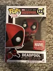 Funko Pop! - Marvel Comics - Leaping Deadpool - Collector's Corps Exclusive #123