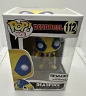 Funko Pop! Marvel Deadpool #112 Amazon Exclusive Vaulted Figure W Pop Protector