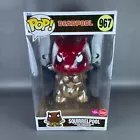 Funko Pop! Marvel Deadpool Squirrelpool #967 Bobble Head Flocked GameStop *READ*