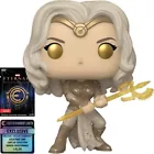 Funko POP! : Marvel Eternals #729 - Thena With Collectible Card + Protector