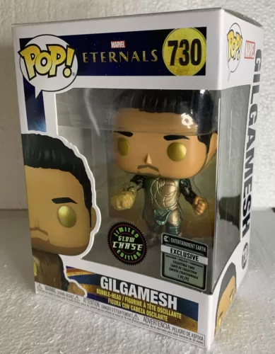 Funko Pop! Marvel Eternals #730 Gilgamesh Entertainment Earth Glow Chase