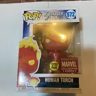 Funko POP! Marvel Fantastic Four Human Torch #572 GITD Collectors Corp Exclusive