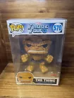 FUNKO POP Marvel Fantastic Four The Thing 570 Target Exclusive 10" W/Protector