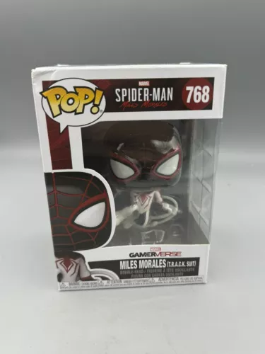 Funko Pop Marvel GameVerse Spider-Man Miles Morales 768 T.R.A.C.K. Suit Not Mint