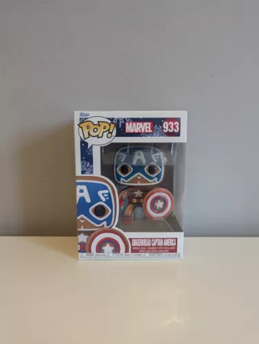 Funko Pop! Marvel Gingerbread Captain America #933