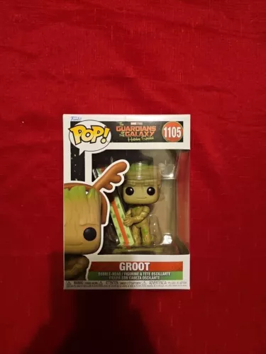 Funko Pop Marvel - Groot #1105 Christmas Holiday Special Guardians Of The Galaxy