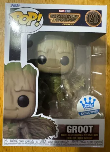 Funko Pop! Marvel Guardians of the Galaxy #1213 Groot w/Wings 🔥 Exclusive 🔥