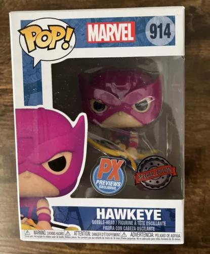 Funko Pop! Marvel Hawkeye #914 Special Edition PX Preview Exclusive