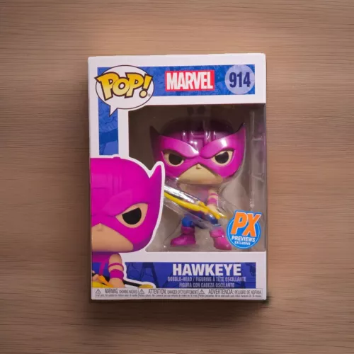 🎁🎄Funko Pop 🎁Marvel 🎁Hawkeye Classic Comic PX Previews Exclusive 914🎅🤶