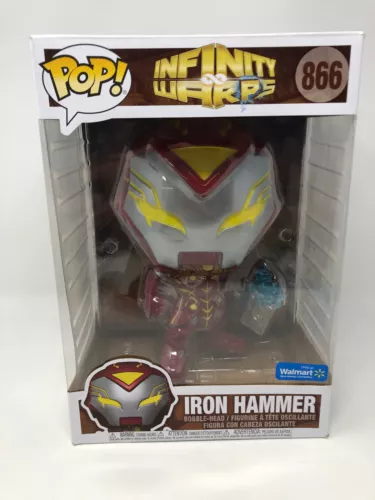 Funko POP! Marvel Infinity Warps Iron Hammer Supersized #866 DAMAGED BOX