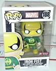 Funko Pop! Marvel Iron Fist Diamond Comics (Exclusive) #188 PX Previews Green