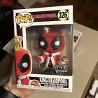 Funko POP! Marvel King Deadpool #326 Vinyl Figure FYE Exclusive Vaulted MCU