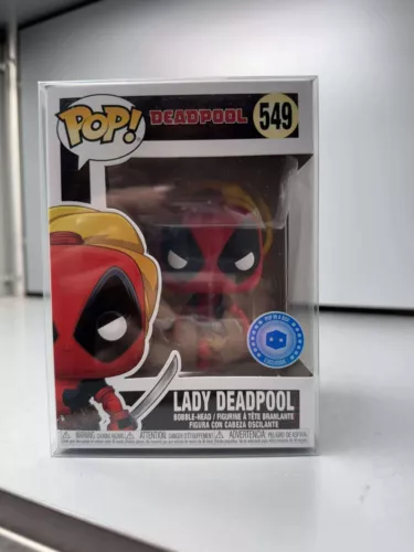 Funko Pop! Marvel Lady Deadpool Pop in a Box 549