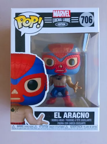 Funko Pop! Marvel Lucha Libre Edition El Aracno #706