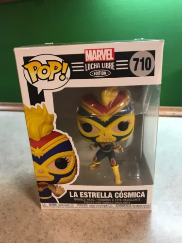 Funko POP!- Marvel Lucha Libre Edition La Estrella Cosmica 710