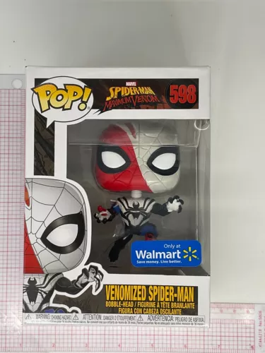 Funko POP! Marvel Maximum Venom Venomized Spider-Man #598 Walmart Exclusive KT2