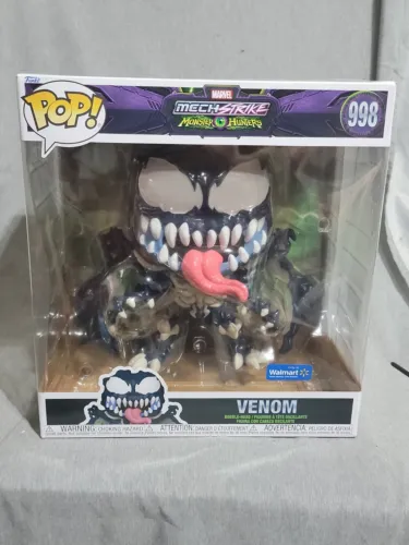 Funko Pop Marvel Mech Strike Monster Hunters Venom #998 10” Walmart Exclusive