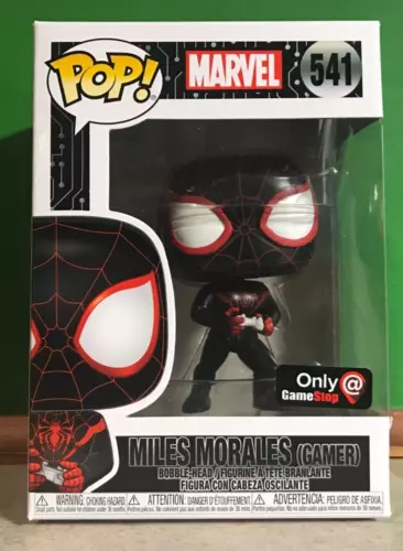 Funko POP! Marvel Miles Morales Gamer GameStop 541