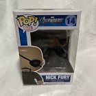 Funko POP! Marvel NICK FURY #14 Avengers 2012 Vaulted LARGE FONT + Protector Nm