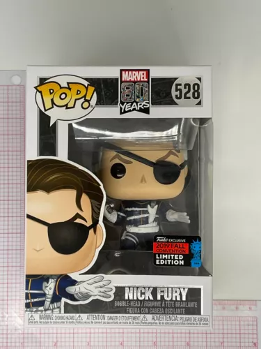 Funko Pop! Marvel: Nick Fury 2019 Fall Convention Exclusive #528 - D03