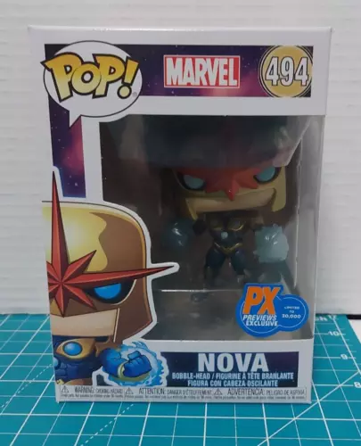 Funko POP Marvel NOVA PX Exclusive 494 Vinyl Figure