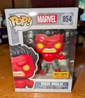 Funko POP! Marvel RED HULK #854 Hot Topic EXCLUSIVE! Vinyl Figure