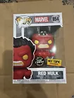 Funko POP! Marvel Red Hulk Chase Glows in the Dark Red #854 Vinyl Figure