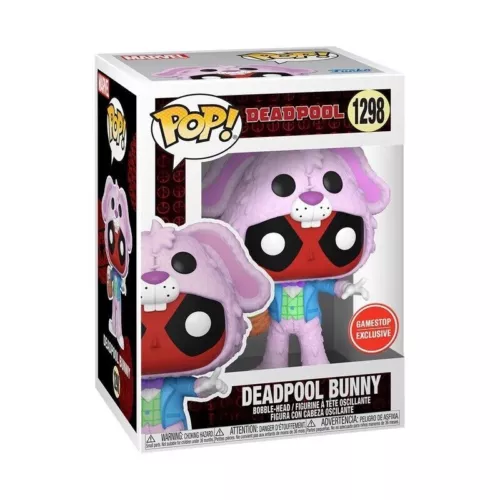 Funko Pop Marvel Seasons DEADPOOL BUNNY 1298 GameStop Exclusive NEW