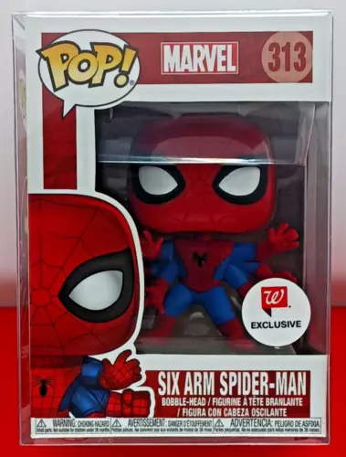 Funko Pop! Marvel Six Arm Spider-Man Walgreens Exclusive Vinyl Figure #313