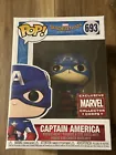 Funko Pop! Marvel Spider-Man Homecoming Captain America Collector Corps #693