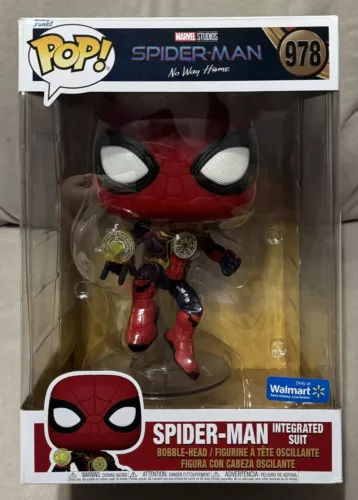 Funko Pop! Marvel: Spider-Man Integrated Suit #978 Walmart Exclusive (Jumbo)