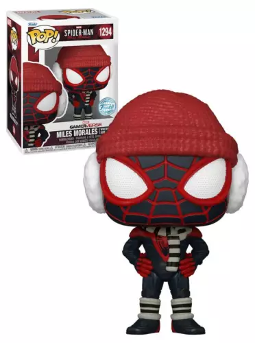 Funko POP! Marvel Spider-Man Miles Morales #1294 Miles Morales (Winter Suit)