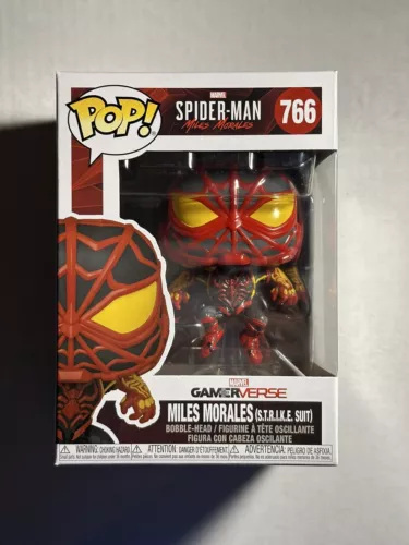 Funko Pop Marvel Spider-Man Miles Morales 766 S.T.R.I.K.E Suit Gamerverse