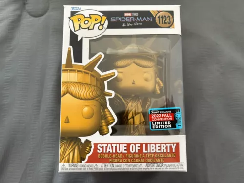 Funko Pop! Marvel Spider-Man No Way Home Statue Of Liberty #1123 Funko Exclusive