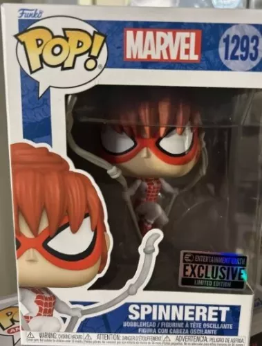 Funko Pop! Marvel Spinneret #1293 EE Exclusive With Protector