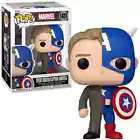 FUNKO POP MARVEL SPLIT CAPTAIN AMERICA/STEVE ROGERS VINYL FIGURE #1431