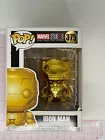 Funko Pop! Marvel Studios Iron Man #375 Vinyl Figure GOLD SEE PICS F04