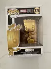 Funko POP! Marvel Studios The First Ten Years 378 Groot (Gold Crome)