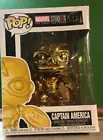 Funko POP! Marvel Studios The First Ten Years Captain America Gold 377